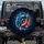 Azure Orange Koi Fish Yin Yang Swirling Water Abyss - Travel Essentials Spare Tire Cover - 1