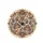 Boho Folk Art Animal Paw Prints Tribal Floral Decor - Home Decor Gift for Pet Lover Spare Tire Cover - 4