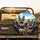 German Shepherds Puppy Landscape - Dog Lover Gift Spare Tire Cover - 2