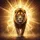 Majestic Lion Golden Mane Radiant Light Rays - Outdoor Adventure Gift Spare Tire Cover - 6