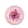 Fuchsia Rose Pink Lavender Flowers Pastel Hearts Vines - Home Decor Gift Spare Tire Cover - 4