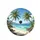 Palm Trees White Sand Beach Turquoise Ocean Tropical Mountains Sky - Outdoor Adventure Gift Spare Tire Cover - 4