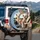 Chihuahuas Car Interior Blue Sky - Chihuahua Lover Car Accessory Gift Spare Tire Cover - 3