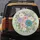 Teal Blue Peonies Lavender Roses Creamy White Floral Cluster - Botanical Decor Floral Lover Gift Spare Tire Cover - 5