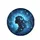 Ethereal Woman Silhouette Blue Butterflies Cosmic Night Sky - Fantasy Lover Gift Spare Tire Cover - 4