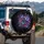 Butterflies Blossoms Faith Hope Love Night Sky - Inspirational Vehicle Decor Spare Tire Cover - 3