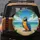 Macaw Tropical Island Beach - Golden Shore Wildlife Lover Travel Essentials Spare Tire Cover - 5
