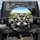 Miniature Schnauzers Driving Car Cityscape - Travel Essentials Dog Lover Gift Spare Tire Cover - 1