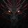 Fierce Fiery Dragon Eyes Dark Scaly Spiked Face - Outdoor Vehicle Accessory Gift Spare Tire Cover - 6