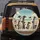 Realistic Greyhound Dogs Beach Scene - Coastal Travel Gift for Dog Owners Spare Tire Cover - 5