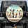 Realistic Greyhound Dogs Beach Scene - Coastal Travel Gift for Dog Owners Spare Tire Cover - 1
