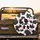Black White Cowhide Pink Hearts Moo - Farmhouse Decor Gift for Cow Lover Spare Tire Cover - 2