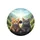 Orange Tabby Grey British Shorthair Cats with Glasses - Cat Lover Gift Spare Tire Cover - 4