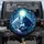 White & Indigo Wolves Enchanted Night Forest Full Moon - Wildlife Lover Gift Spare Tire Cover - 1