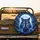 Snarling Wolf Blue Lightning Glowing Eyes Full Moon Dark Cosmic Night Sky - Wildlife Lover Gift Spare Tire Cover - 2