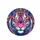 Tiger Face Emerald Green Eyes Orange Purple Fur Pink Nose - Wildlife Lover Gift Spare Tire Cover - 4