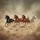 Strong Galloping Horses Kicking Dust Trails - Horse Lover Gift Spare Tire Cover - 6
