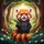 Red Panda Striped Tail Green Leaf Hooded Jacket Forest - Wildlife Lover Gift Spare Tire Cover - 6