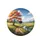 Winding Dirt Path Autumn Tree Landscape - Nature Lover Gift Spare Tire Cover - 4