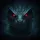 Fearsome Scaly Dragon Face Glowing Red Eyes Mist - Fantasy Lover Gift Spare Tire Cover - 6
