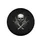 Distressed Grunge Skull Skeletal Hands Rock Gesture Lightning - Music Fan Gift Spare Tire Cover - 4