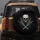Distressed Grunge Skull Skeletal Hands Rock Gesture Lightning - Music Fan Gift Spare Tire Cover - 5