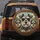 Expressive Miniature Schnauzer Dogs with Textured Backdrop - Dog Lover Vehicle Accessory Gift Spare Tire Cover - 5