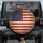 Grand Distressed American Flag - Independence Day Gift for Veterans Spare Tire Cover - 1