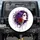 Gothic Woman Rose Ink Splatter Heart Eye Makeup Tattoo - Gothic Decor Gift for Her Spare Tire Cover - 1