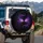 Piercing Glowing Fantastical Eyes Magical Flames - Fantasy Lover Gift Spare Tire Cover - 3