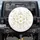 White Flowers Golden Yellow Centers Tan Leaves Branches - Everyday Vehicle Accessory Spare Tire Cover - 1