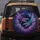 Dragonflies Purple Teal Roses Cosmic Sky - Nature Lover Home Decor Gift Spare Tire Cover - 5
