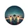 Modern Passenger Airplane Wet Runway - Travel Essentials Gift for Aviation Lovers Spare Tire Cover - 4