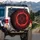 Molten Lava Eddies Vortex Swirls Volcanic Streaks - Travel Essentials Gift Spare Tire Cover - 3