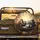 Fluffy White Persian Ginger Cats Driving Luxury Car Interior - Cat Lover Travel Gift Spare Tire Cover - 2