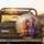 Elderly Women Pink Tongues Wooden Bench - Funny Car Accessory Spare Tire Cover - 2
