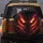 Fierce Predatory Golden Orange Slit Eyes Fiery Smoke Energy Aura - Adventure Seeker Gift Spare Tire Cover - 5