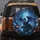 Dark Dragon Glowing Crystal Cavern Mystical Subterranean Lake - Outdoor Adventure Gift Spare Tire Cover - 5