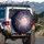Cherry Blossoms Sakura Stardust Ethereal Glow - Serene Nature Auto Decor Spare Tire Cover - 3
