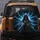Terrifying Grim Reaper Skeletal Face Electric Blue Energy Dark Crystal - Car Accessory Gift Spare Tire Cover - 5