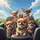 Happy Chihuahua Dogs Argyle Bow Tie Car Ride - Pet Lover Gift Spare Tire Cover - 6
