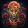 Majestic Cheetah Floral Moon Night - Wildlife Lover Gift Spare Tire Cover - 6