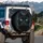 Majestic Black Cat Face Emerald Green Eyes - Wildlife Lover Gift for Cat Owners Spare Tire Cover - 3