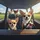 Chihuahuas Driving Vehicle Cabin Road Trip - Everyday Pet Adventure Gift Spare Tire Cover - 6