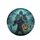 Zombie Jack-o'-Lantern Haunted Mansion Gnarled Trees Halloween Decoration for Horror Fans Spare Tire Cover - 4