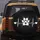 Paw Print Heartbeat Line Hearts Light Beams - Pet Lover Gift Spare Tire Cover - 5