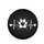 Paw Print Heartbeat Line Hearts Light Beams - Pet Lover Gift Spare Tire Cover - 4