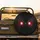 Intense Glowing Red Eyes Bright Pupils Swirling Mist Dark Void - Vehicle Accessory Gift Spare Tire Cover - 2