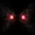 Intense Glowing Red Eyes Bright Pupils Swirling Mist Dark Void - Vehicle Accessory Gift Spare Tire Cover - 6