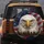 Bald Eagle American Flag - Patriotic Pride Wildlife Lover Gift Spare Tire Cover - 5